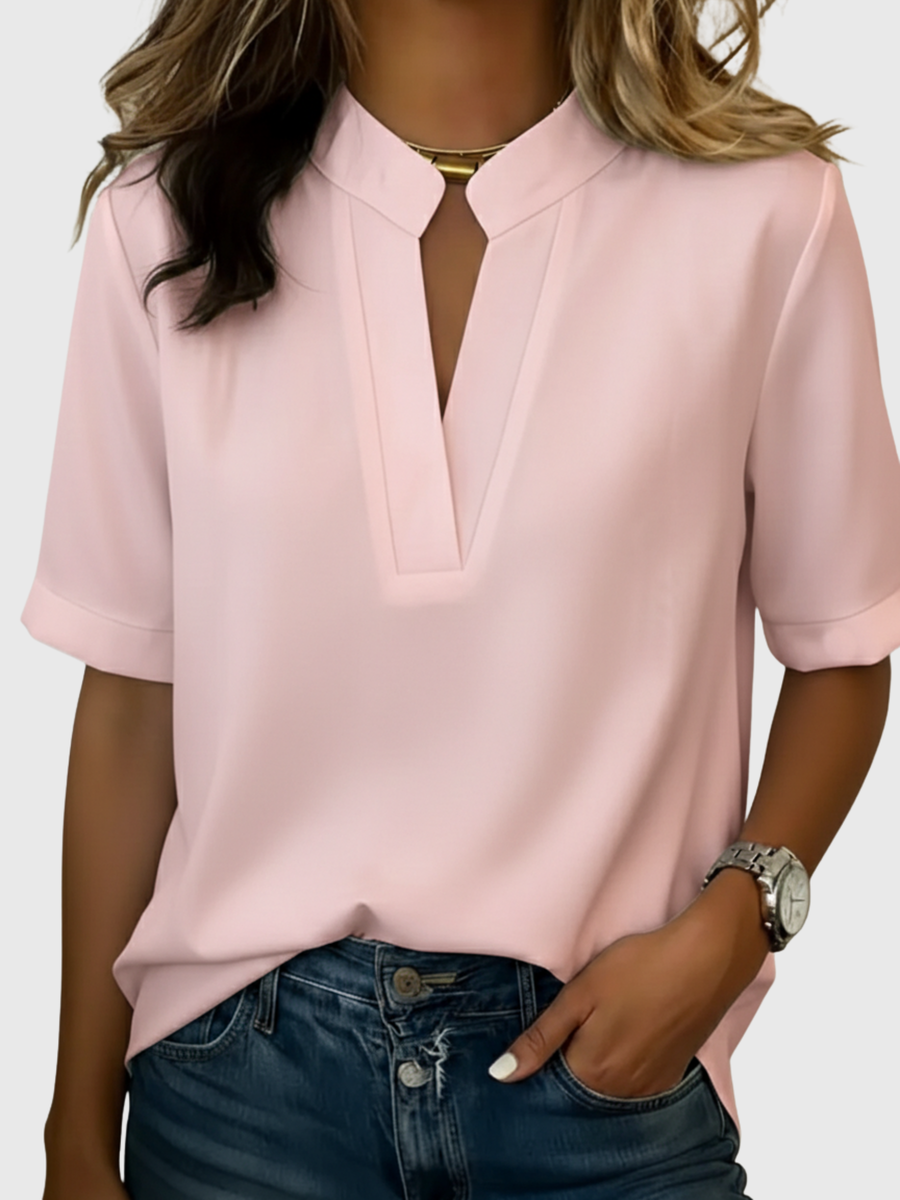 ROUSSEL PARIS | Blouse Élégante à Col Raffiné