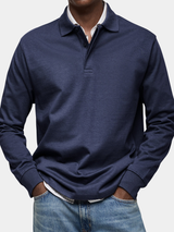ROUSSEL PARIS | POLO DE LUXE À MANCHES LONGUES