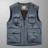 ROUSSEL PARIS | Gilet cargo élégant et décontracté