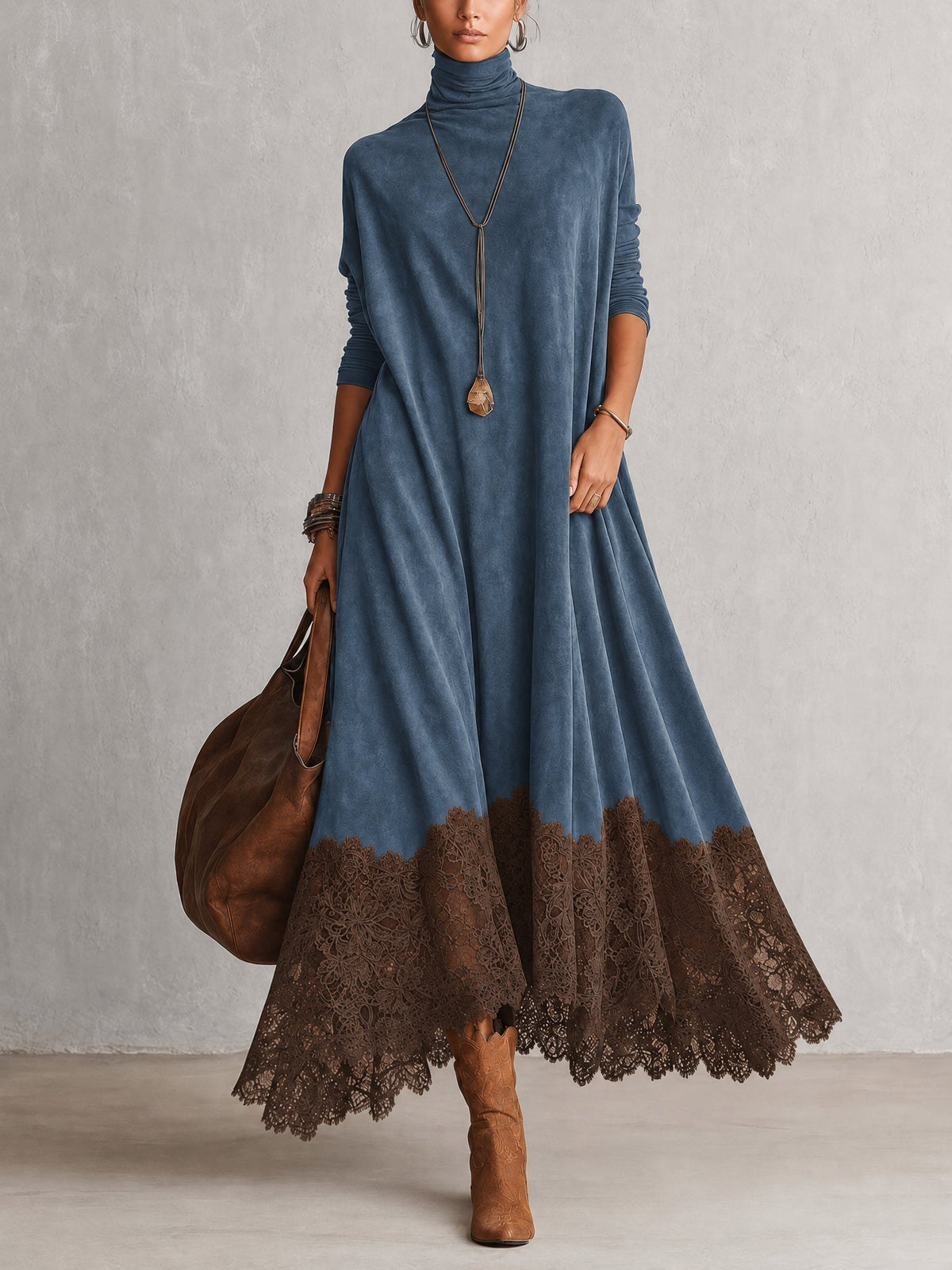ROUSSEL PARIS | Robe Longue en Dentelle