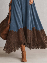 ROUSSEL PARIS | Robe Longue en Dentelle