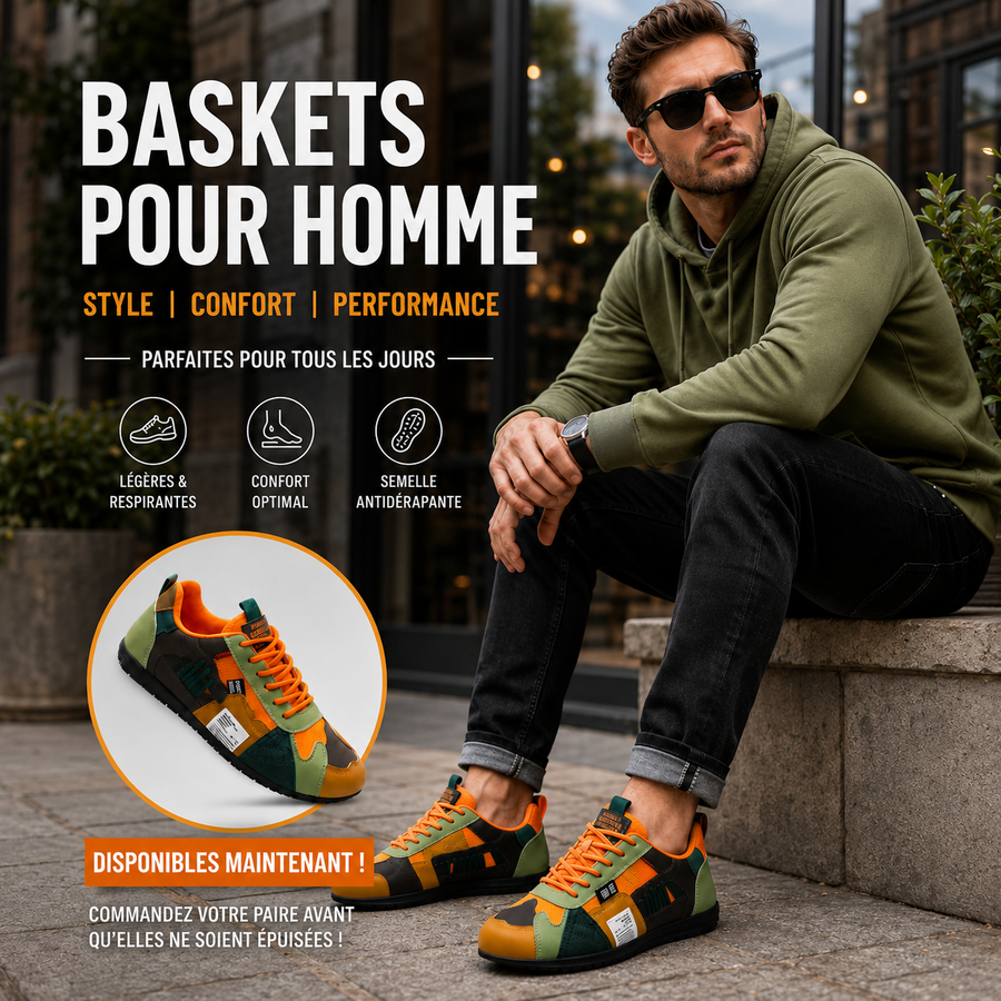 ROUSSEL PARIS | Sneakers rétro colorées