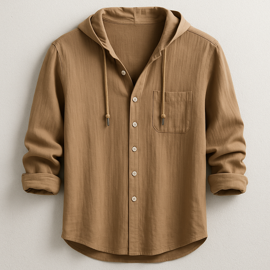 ROUSSEL PARIS | CHEMISE DE LUXE AVEC CAPUCHE