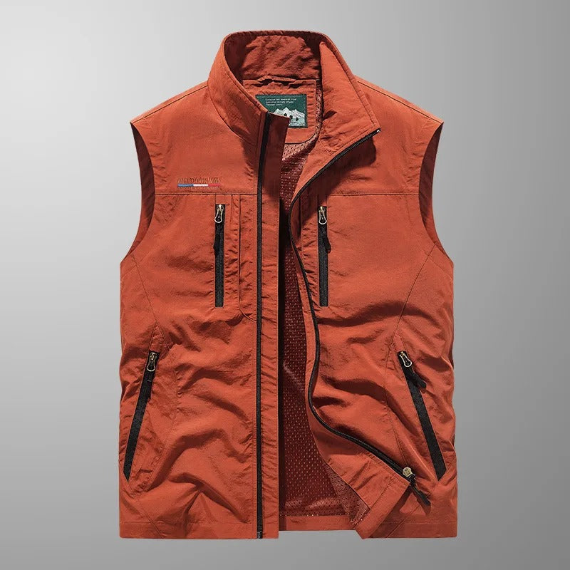 ROUSSEL PARIS | Gilet de Charge Respirant avec Multiples Poches