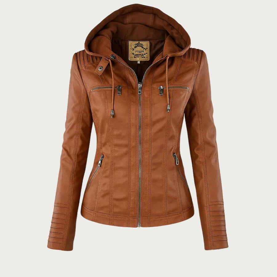 ROUSSEL PARIS | Veste en Cuir Robuste et Élégante
