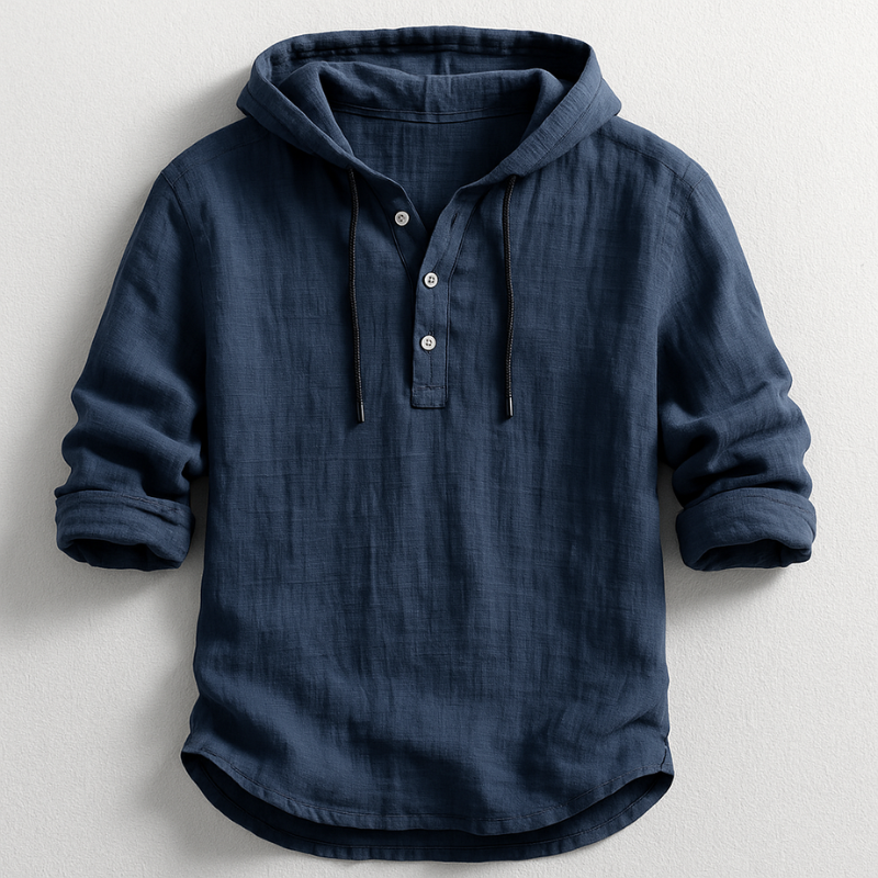 ROUSSEL PARIS | CHEMISE DE LUXE AVEC CAPUCHE