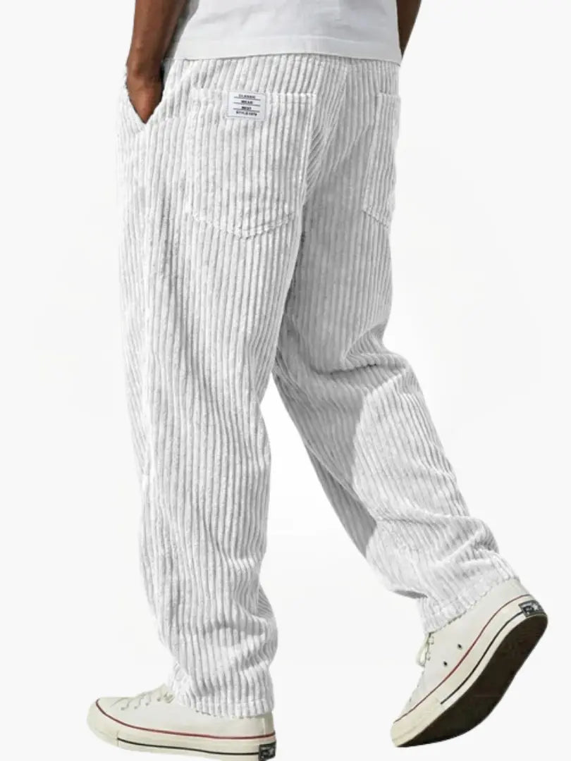 ROUSSEL PARIS | Pantalon en velours côtelé à taille élastique pour homme