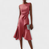 ROUSSEL PARIS | Robe Midi Asymétrique Drapée