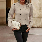 ROUSSEL PARIS | PULL EN MAILLE À POIS POUR FEMME