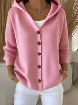 ROUSSEL PARIS | Cardigan à Capuche Boutonné