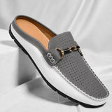ROUSSEL PARIS | Mocassin Sabot en Cuir Homme - Respirant