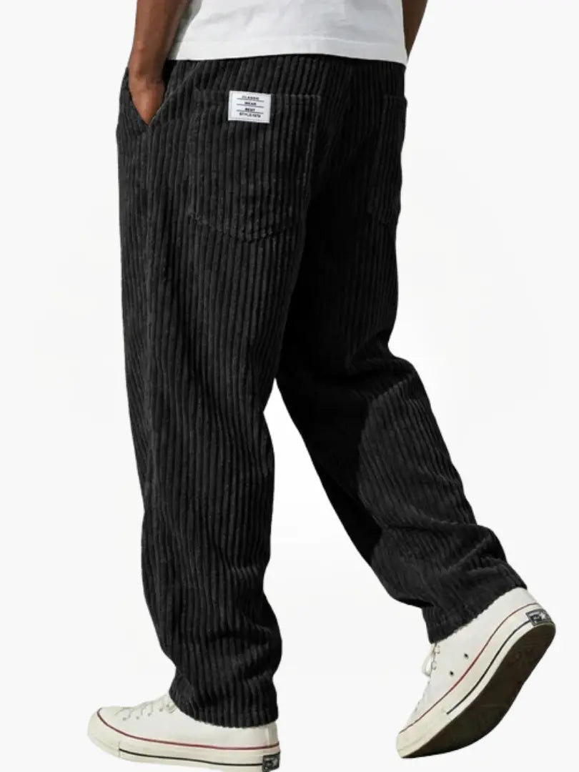 ROUSSEL PARIS | Pantalon en velours côtelé à taille élastique pour homme