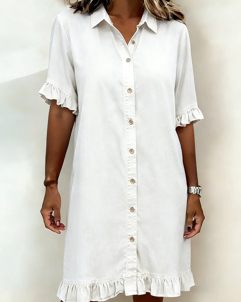 ROUSSEL PARIS | Robe Quinn™ Douce Coupe Décontractée Légère Style Casual