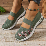 ROUSSEL PARIS | BASKETS FLORALE EMBROIDÉES POUR FEMMES