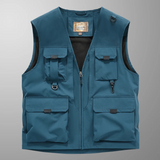 ROUSSEL PARIS | Gilet cargo élégant et décontracté