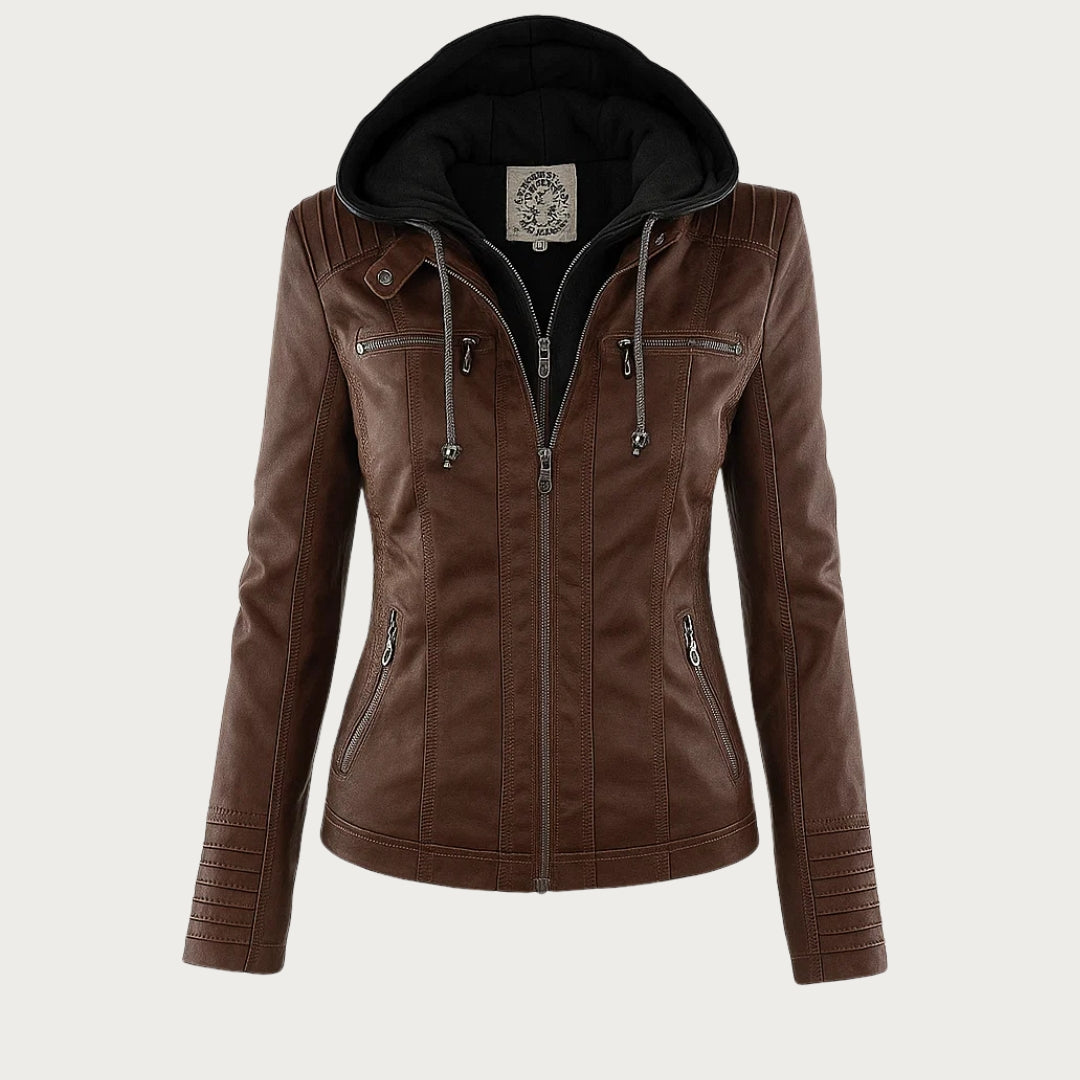 ROUSSEL PARIS | Veste en Cuir Robuste et Élégante