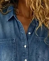 ROUSSEL PARIS | Combinaison en jean avec boutonnage frontal