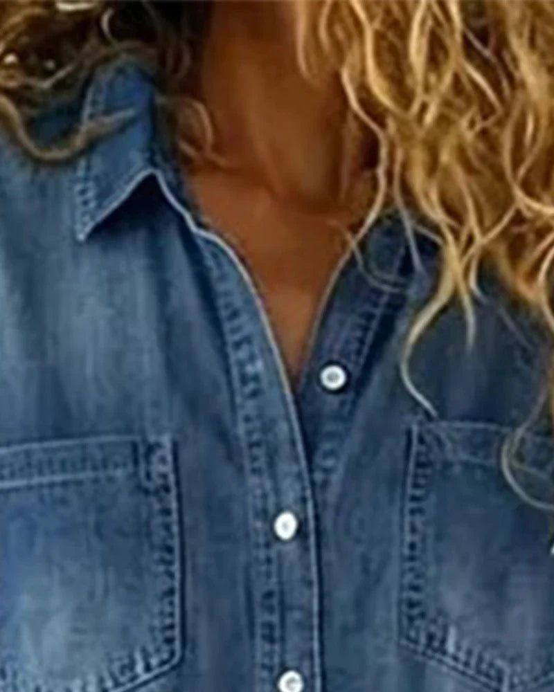 ROUSSEL PARIS | Combinaison en jean avec boutonnage frontal