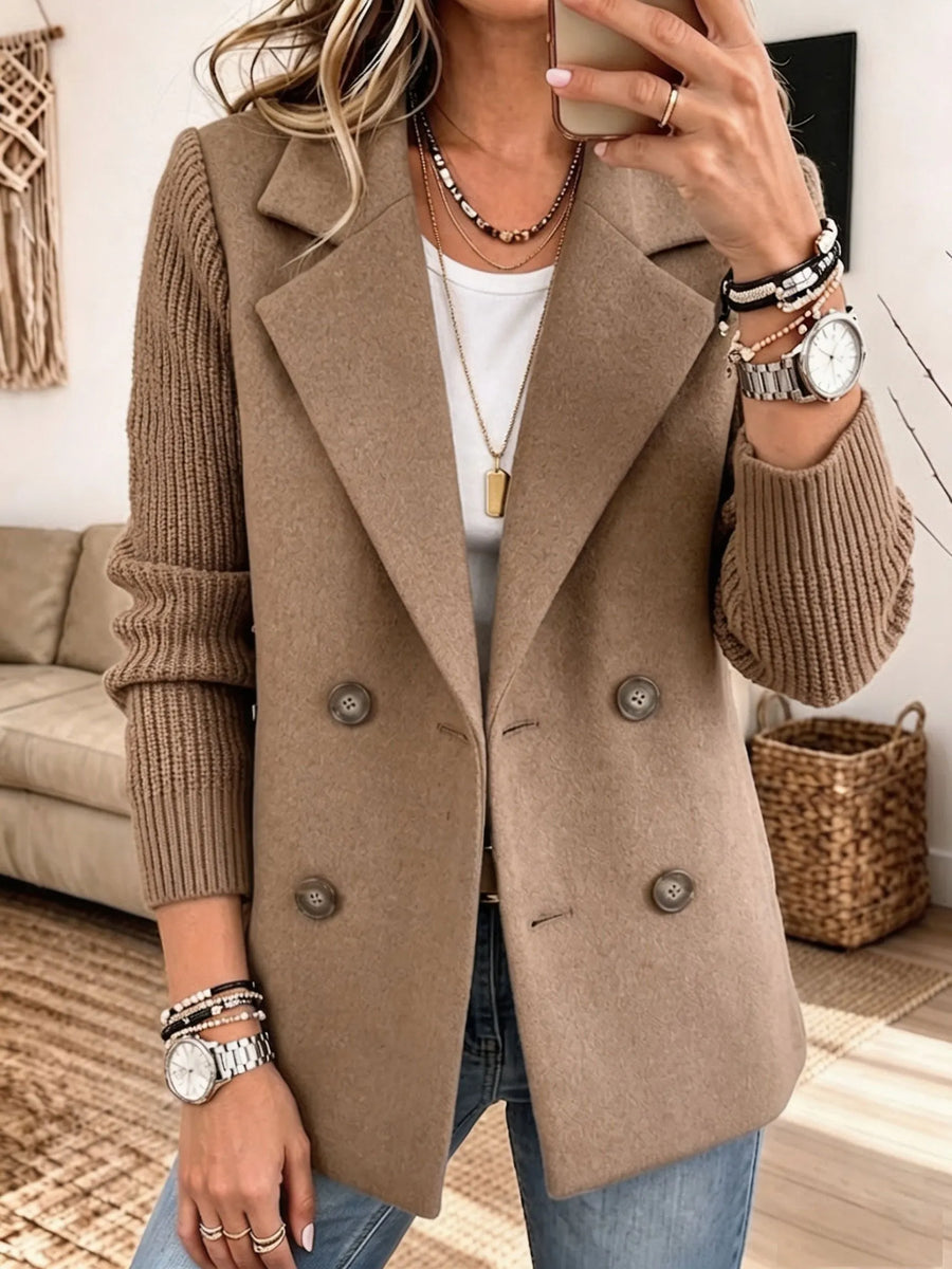 ROUSSEL PARIS | Blazer Élégant à Manches en Maille
