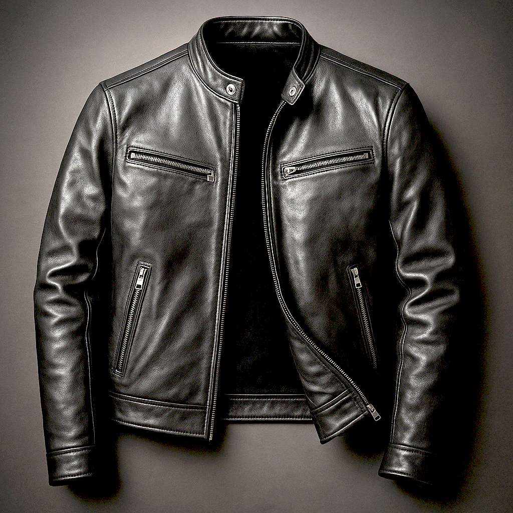 ROUSSEL PARIS | Veste vintage en cuir
