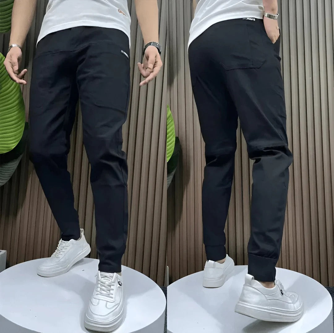 ROUSSEL PARIS | PANTALON CARGO ÉLASTIQUE POUR HOMME PREMIUM