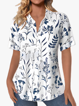 MOREAU LYON | BLOUSE IMPRIMÉE FEUILLES POUR FEMMES