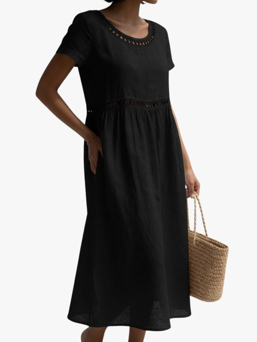 ROUSSEL PARIS | ROBE BRODÉE POUR FEMME