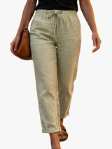 MOREAU LYON | PANTALON TAILLE D'ÉTÉ POUR FEMME