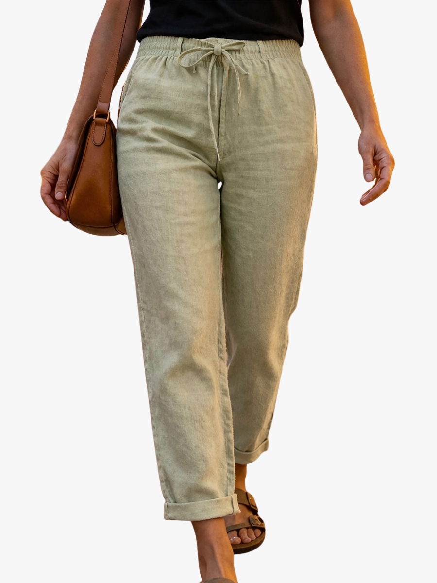 ROUSSEL PARIS | PANTALON TAILLE D'ÉTÉ POUR FEMME