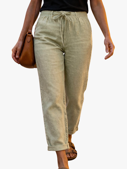 MOREAU LYON | PANTALON TAILLE D'ÉTÉ POUR FEMME