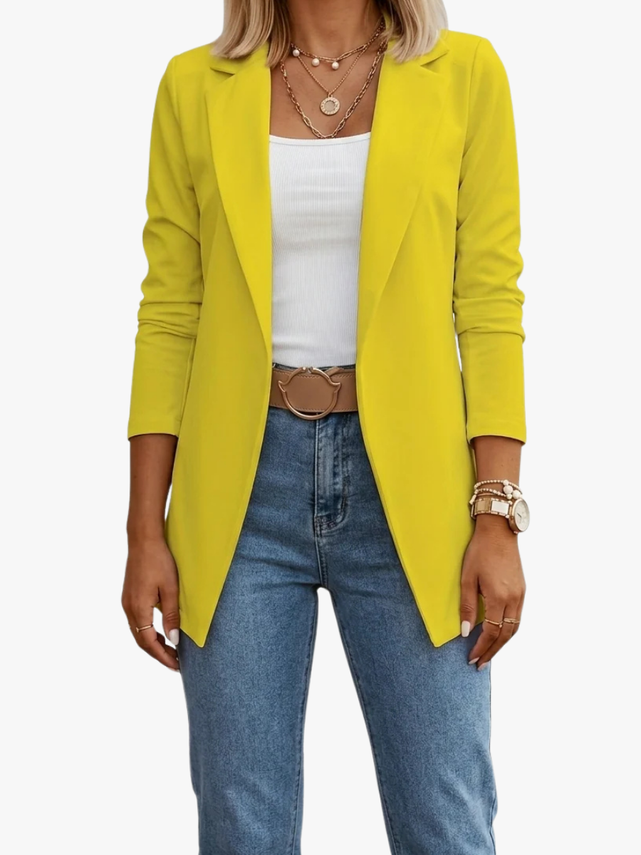 MOREAU LYON | BLAZER DRAPÉ ÉLÉGANT POUR FEMMES
