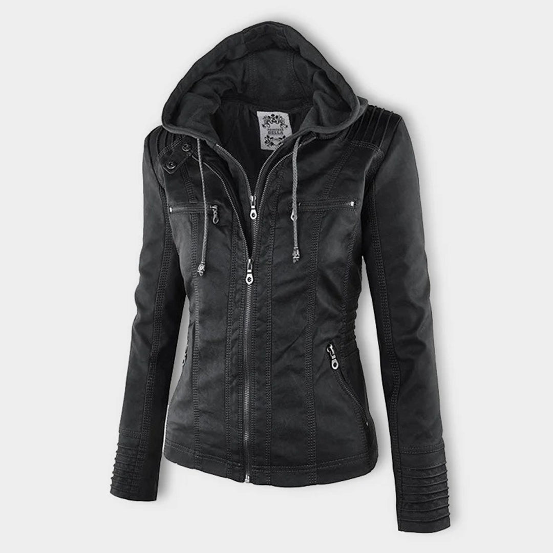 ROUSSEL PARIS | Veste en Cuir Robuste et Élégante