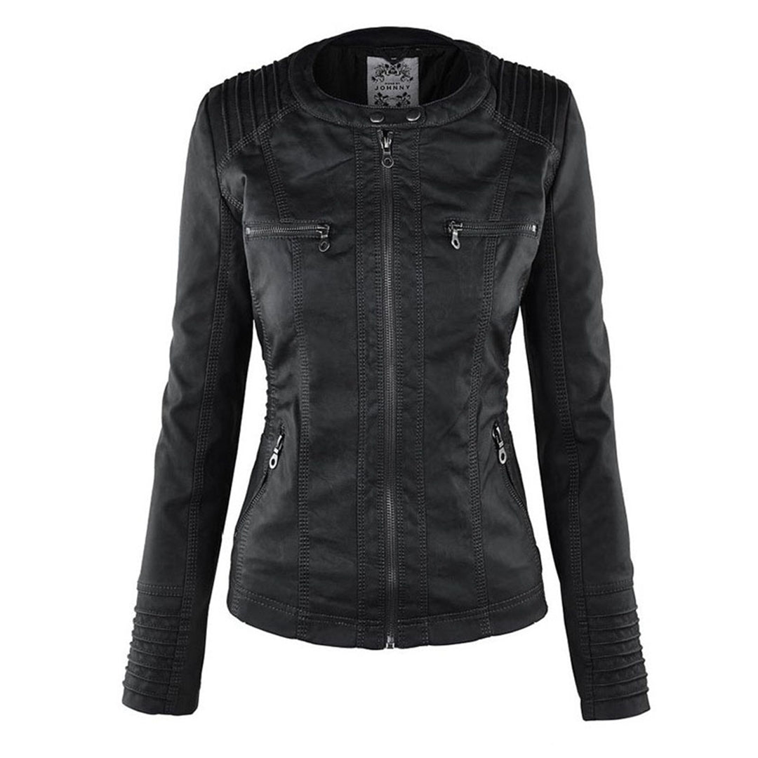 ROUSSEL PARIS | Veste en Cuir Robuste et Élégante