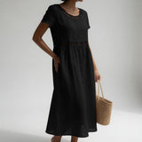 ROUSSEL PARIS | ROBE BRODÉE POUR FEMME
