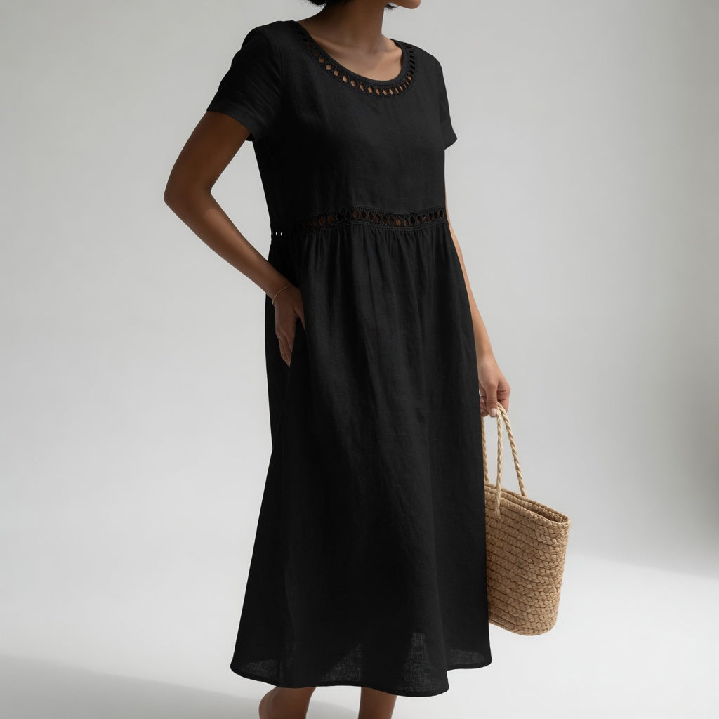 ROUSSEL PARIS | ROBE BRODÉE POUR FEMME