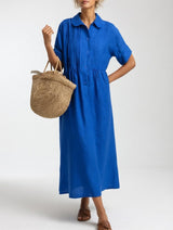 ROUSSEL PARIS | Robe chemise fluide estivale