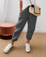 MOREAU LYON | PANTALON LIN DÉTENDU POUR FEMMES