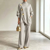 ROUSSEL PARIS | Ensemble en maille col roulé et pantalon large