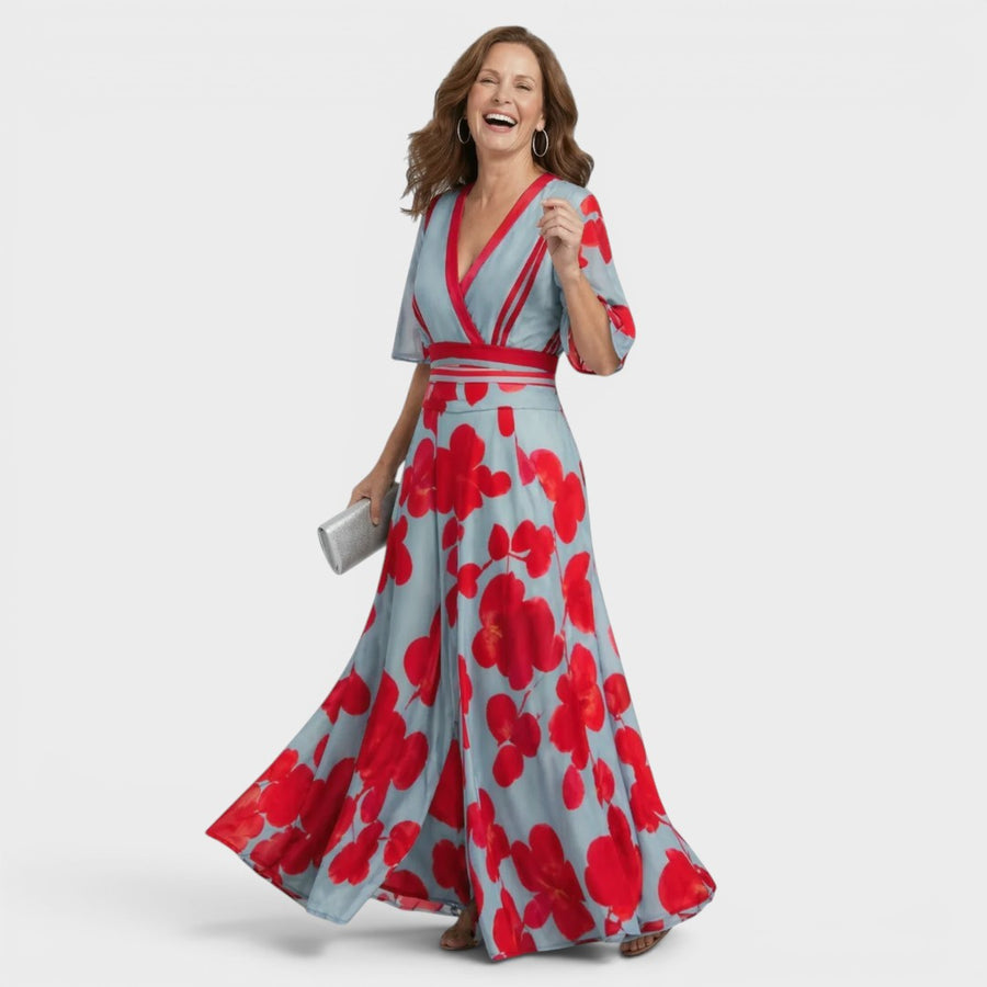 ROUSSEL PARIS | Robe maxi dos nu fluide élégante pour femme