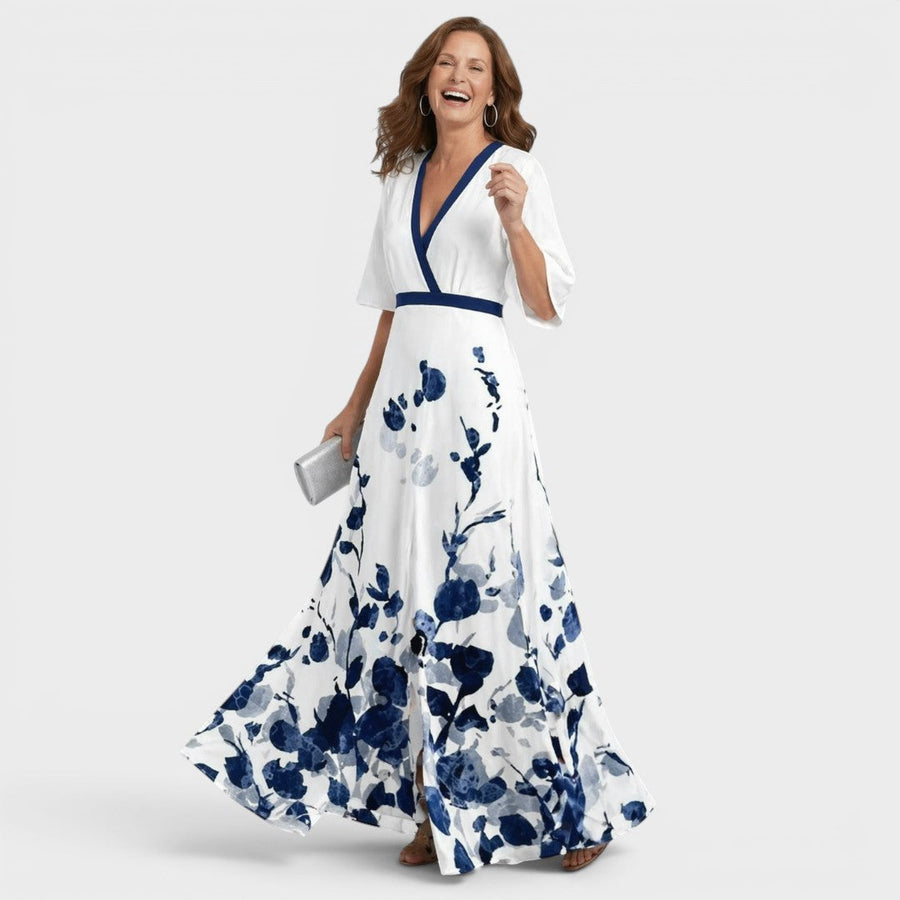 ROUSSEL PARIS | Robe maxi dos nu fluide élégante pour femme