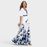 ROUSSEL PARIS | Robe maxi dos nu fluide élégante pour femme