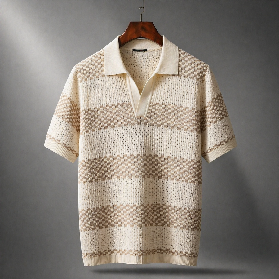 ROUSSEL PARIS | Polo en maille rayé