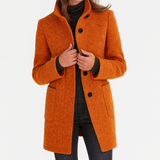 ROUSSEL PARIS | Manteau en Laine à Col Montant