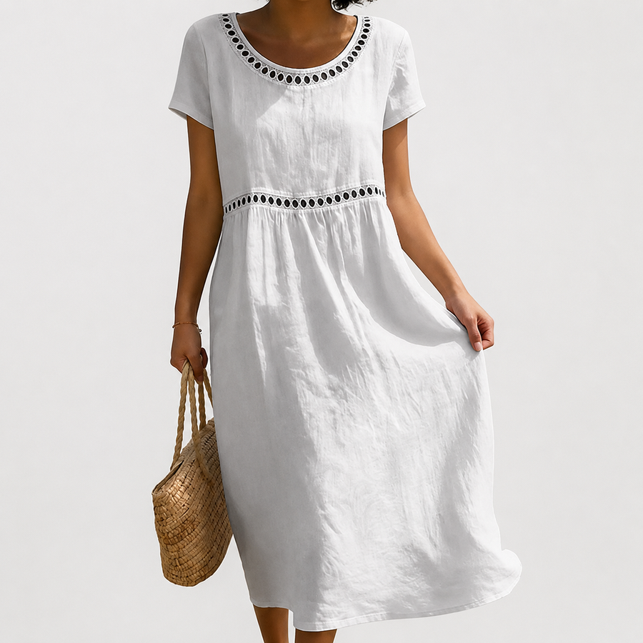 ROUSSEL PARIS | ROBE BRODÉE POUR FEMME