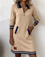 MOREAU LYON | ROBE COL ZIPPÉE POUR FEMME
