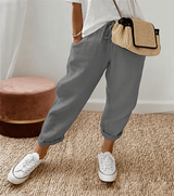 MOREAU LYON | PANTALON LIN DÉTENDU POUR FEMMES