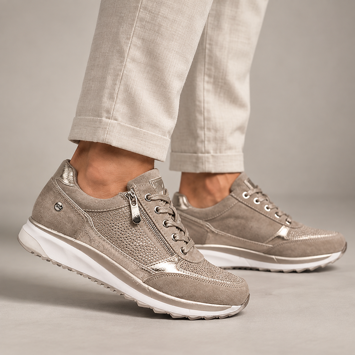 ROUSSEL PARIS | Chaussures Confortables à Fermeture Éclair