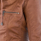 ROUSSEL PARIS | Veste en Cuir Robuste et Élégante