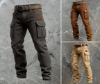 LAURENT MONACO | PANTALON CARGO RENFORCÉ POUR HOMME