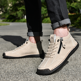 ROUSSEL PARIS | CHAUSSURES EN NABUK AVEC ZIP POUR HOMME